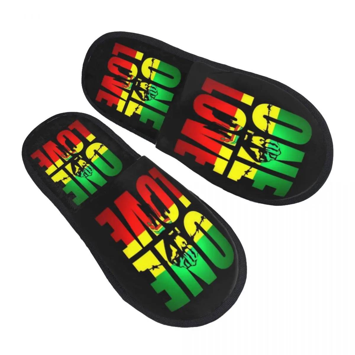 Уютные тапочки из пены с эффектом памяти One Love Jamaica Reggae, женская домашняя обувь для спа-салона на заказ
Уютные тапочки из пены с эффектом памяти One Love Jamaica Reggae, женская домашняя обувь для спа-салона на заказ