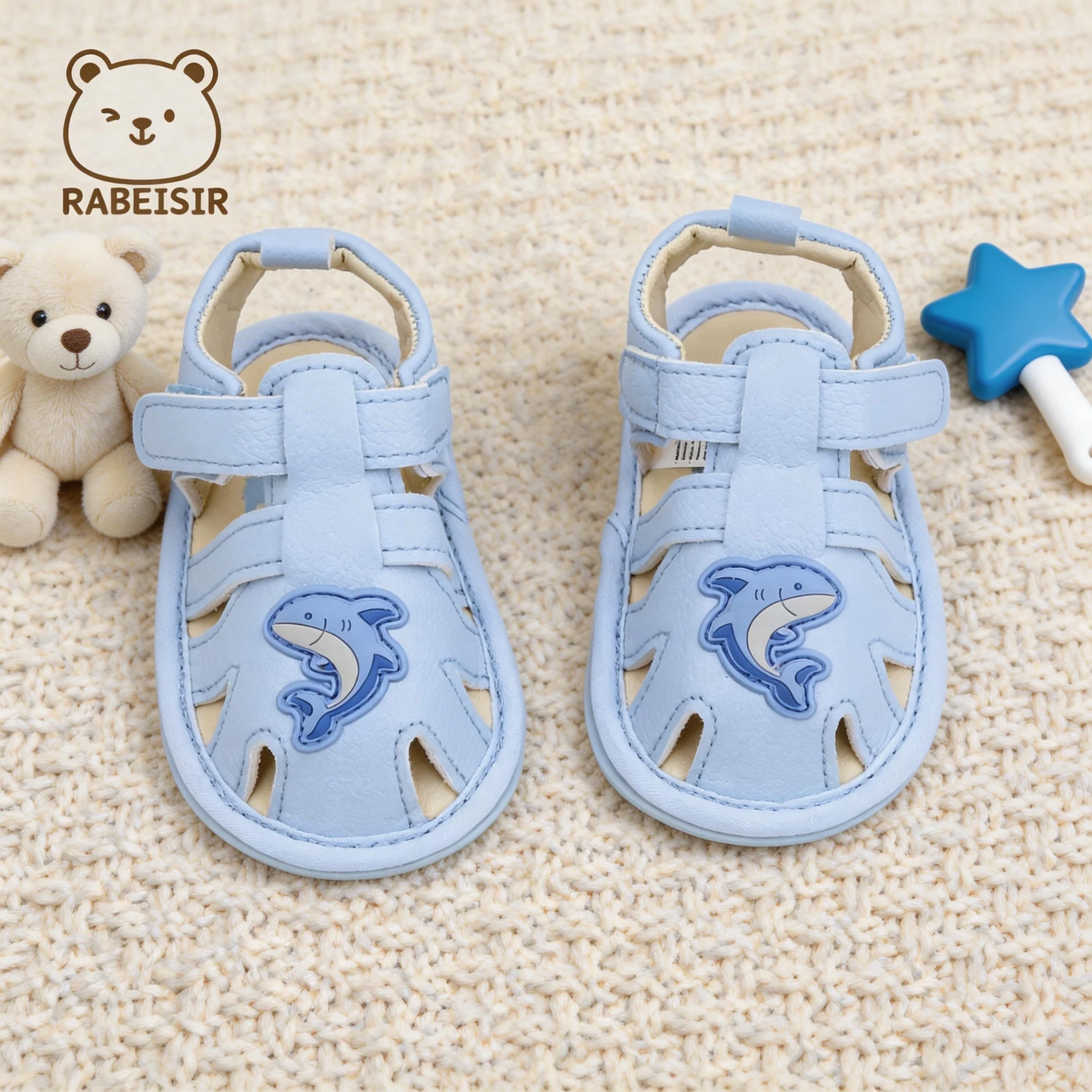 Baby Sandals for Spring & Summer, Toddler First Walkers Shoes 0–1.5 Years Old, Baby Boys Sandals
Baby Sandals for Spring & Summer, Toddler First Walkers Shoes 0–1.5 Years Old, Baby Boys Sandals