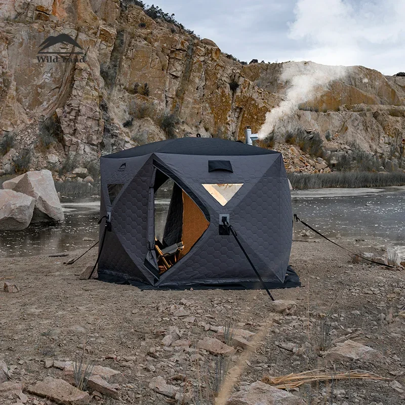 High-end Tent, Winter Fishing Tent, Warm and Cold-proof, Thickened Fishing House, Windproof Outdoor Blackened Winter Tent
High-end Tent, Winter Fishing Tent, Warm and Cold-proof, Thickened Fishing House, Windproof Outdoor Blackened Winter Tent