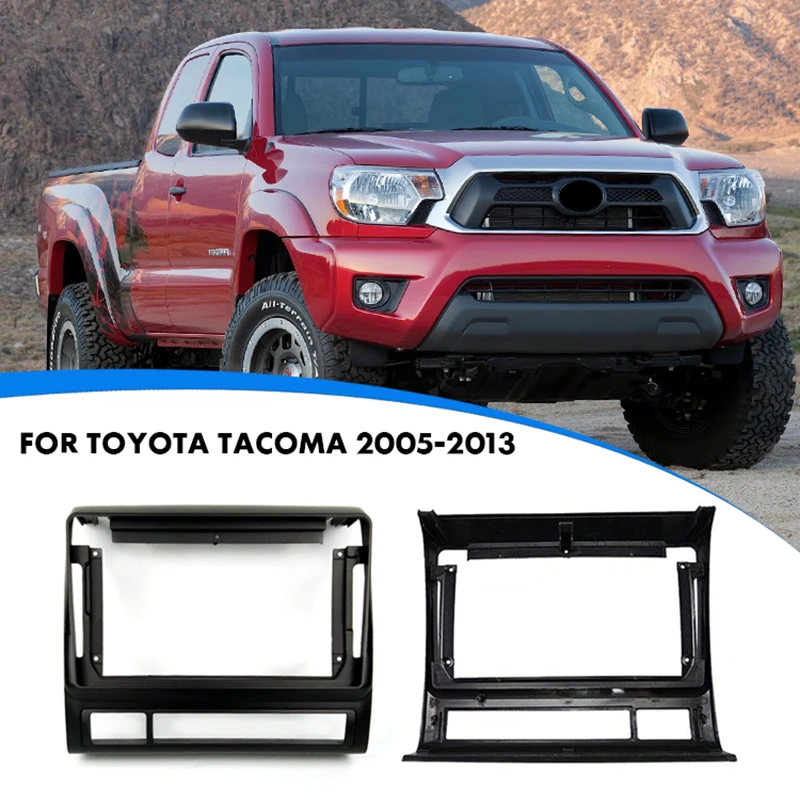 2 Din 9 Inch Car Navigation Panel Box Stereo Radio Fascia Fascia Dash Frame Plate Adapter For TOYOTA TACOMA 2005-2013
2 Din 9 Inch Car Navigation Panel Box Stereo Radio Fascia Fascia Dash Frame Plate Adapter For TOYOTA TACOMA 2005-2013