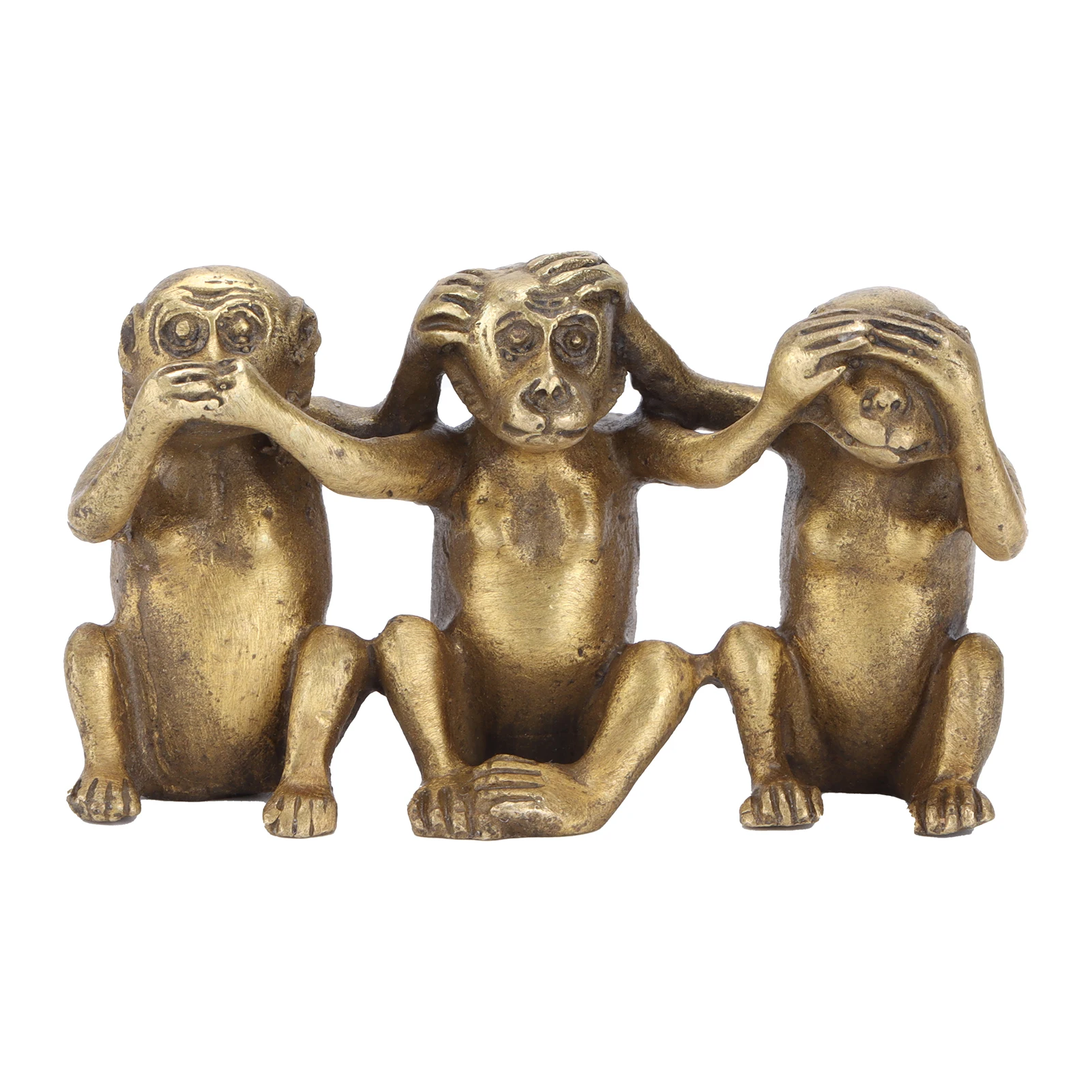 Wise Monkey Statues HearNo Evil SeeNo Evil SpeakNo Evil Monkey Ornaments For Home Office Decorations
Wise Monkey Statues HearNo Evil SeeNo Evil SpeakNo Evil Monkey Ornaments For Home Office Decorations