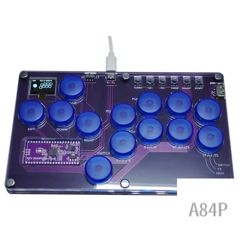 13Key Joystick Hitbox Keyboard Arcade Stick Controller For PS4/PS3/Switch/Steam Arcade Hitbox Controller Fight Sticks Durable D
13Key Joystick Hitbox Keyboard Arcade Stick Controller For PS4/PS3/Switch/Steam Arcade Hitbox Controller Fight Sticks Durable D