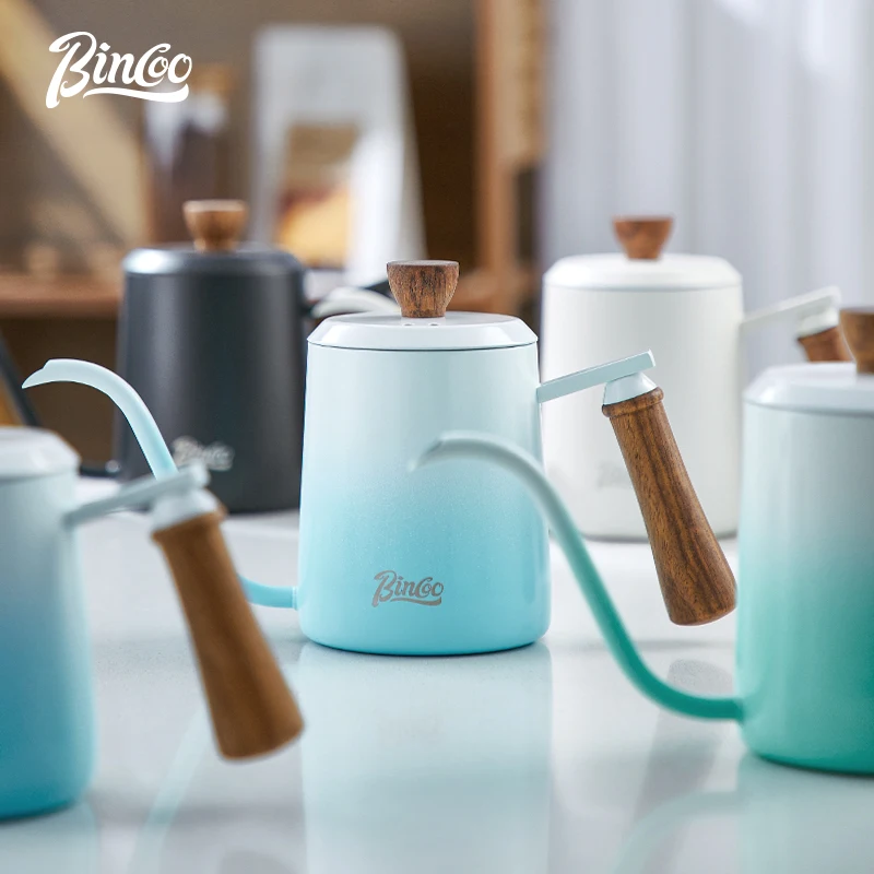 350ml/600ml Pour Over Coffee Kettle Coffee Pot Stainless Steel Gooseneck Tea Water Pot Chic Cafe Barista Kitchen Accessories
350ml/600ml Pour Over Coffee Kettle Coffee Pot Stainless Steel Gooseneck Tea Water Pot Chic Cafe Barista Kitchen Accessories