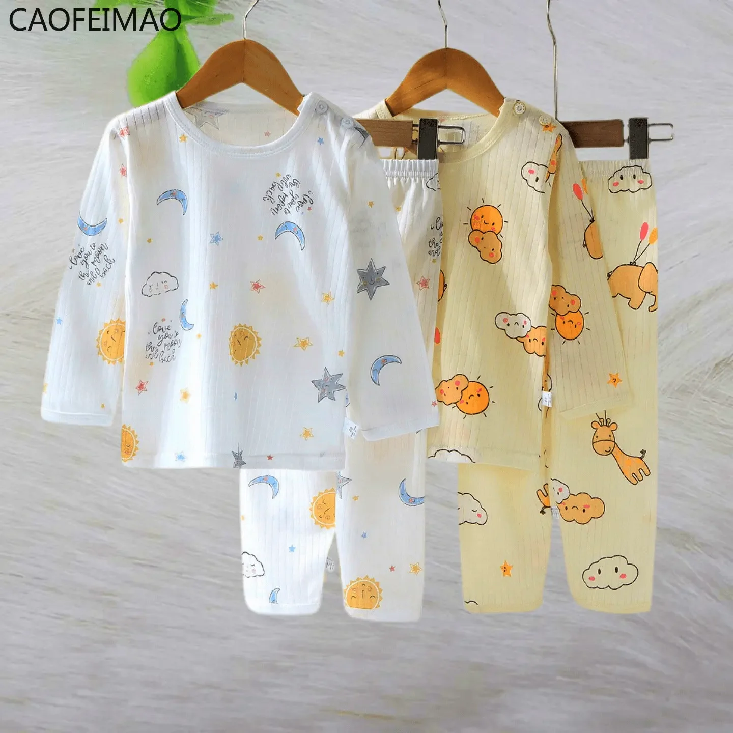 2025 Cotton Baby Children Clothes Sets Pajamas Set Cute Cartoon Long/Short Sleeve Home Pajama Set Sleepwear Soft Breathable
2025 Cotton Baby Children Clothes Sets Pajamas Set Cute Cartoon Long/Short Sleeve Home Pajama Set Sleepwear Soft Breathable