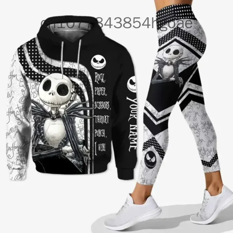 2024 New The Nightmare Before Christmas Jack Skellington Women's Hoodie And Leggings Set Disney Yoga Hoodie Leggings
2024 New The Nightmare Before Christmas Jack Skellington Women's Hoodie And Leggings Set Disney Yoga Hoodie Leggings