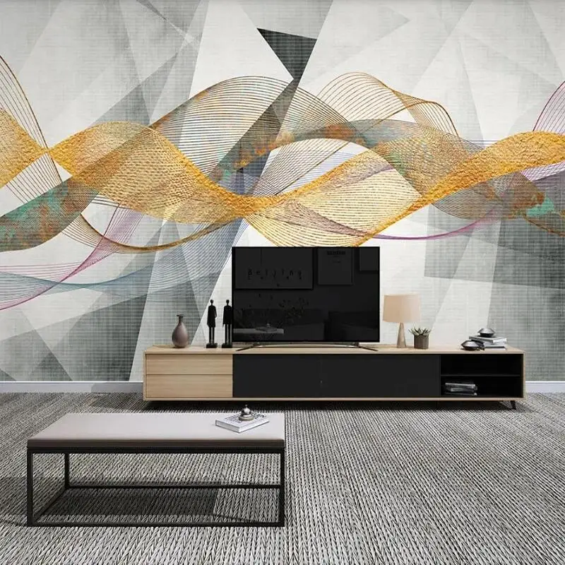 Custom Photo Wallpaper Nordic Modern Minimalist 3D Geometric Abstract Line Living Room TV Sofa Background Wall Mural Home Decor
Custom Photo Wallpaper Nordic Modern Minimalist 3D Geometric Abstract Line Living Room TV Sofa Background Wall Mural Home Decor