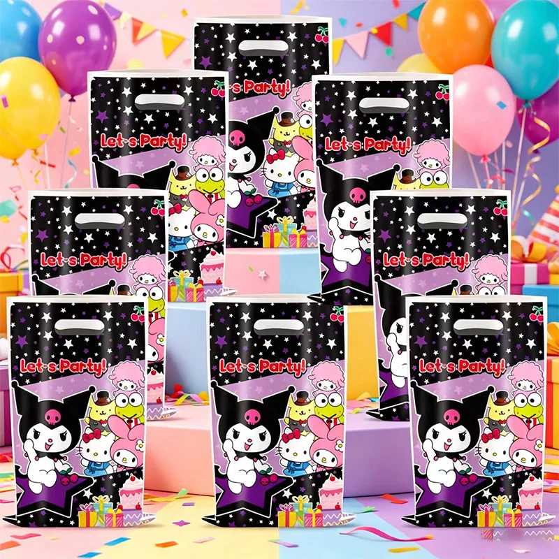 Sanrio Kuromi My Melody Printed Plastic Gift Bags Portable Handheld Pouches for Birthday Holiday Party Candy Snack Present Wrapp
Sanrio Kuromi My Melody Printed Plastic Gift Bags Portable Handheld Pouches for Birthday Holiday Party Candy Snack Present Wrapp