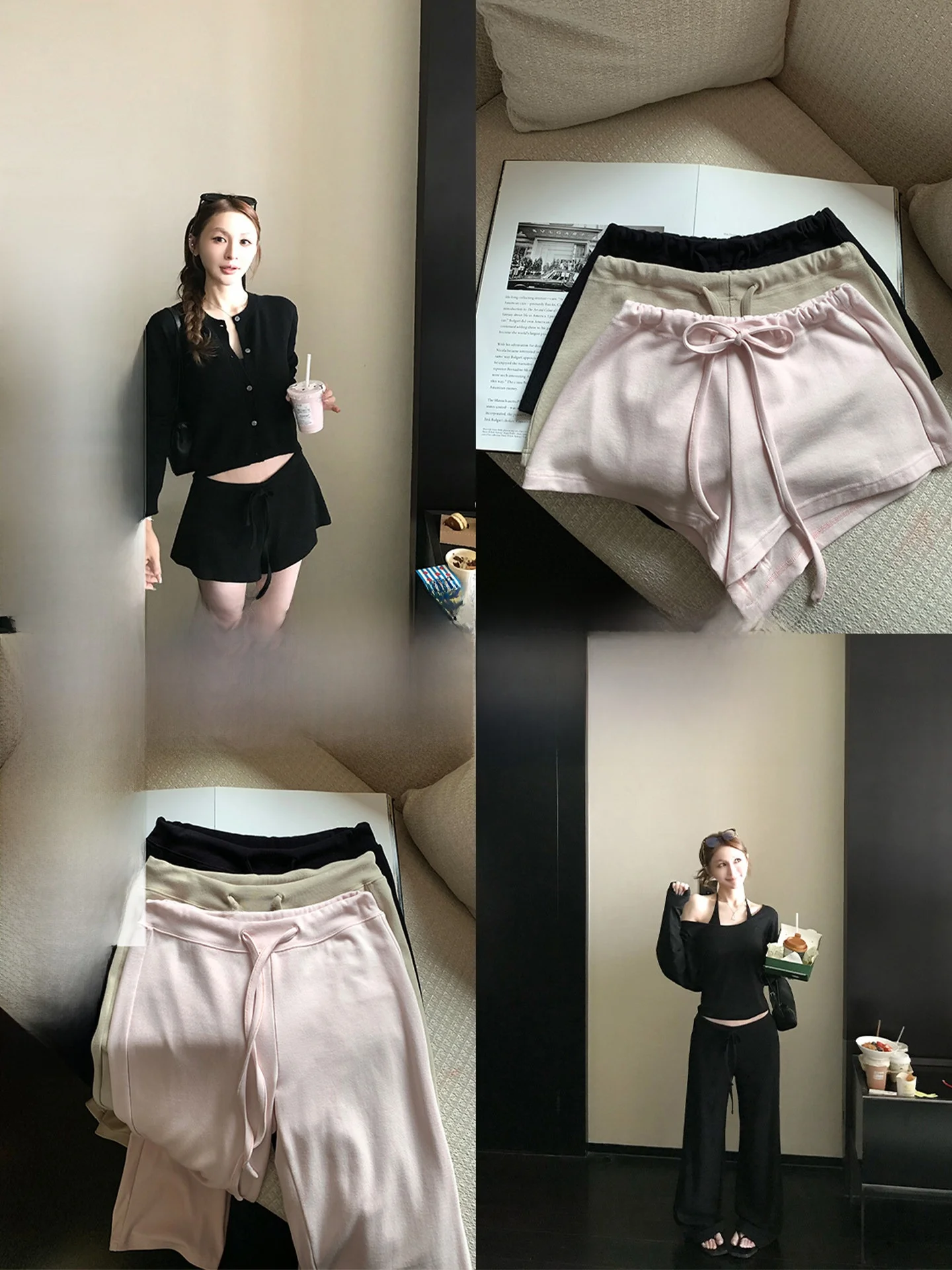 Ultra-Thin Soft Mask Pants with Drawstring Cartoon Leg Straight Leg Casual Pants for Women Skk Store SK1M Private-Match
Ultra-Thin Soft Mask Pants with Drawstring Cartoon Leg Straight Leg Casual Pants for Women Skk Store SK1M Private-Match