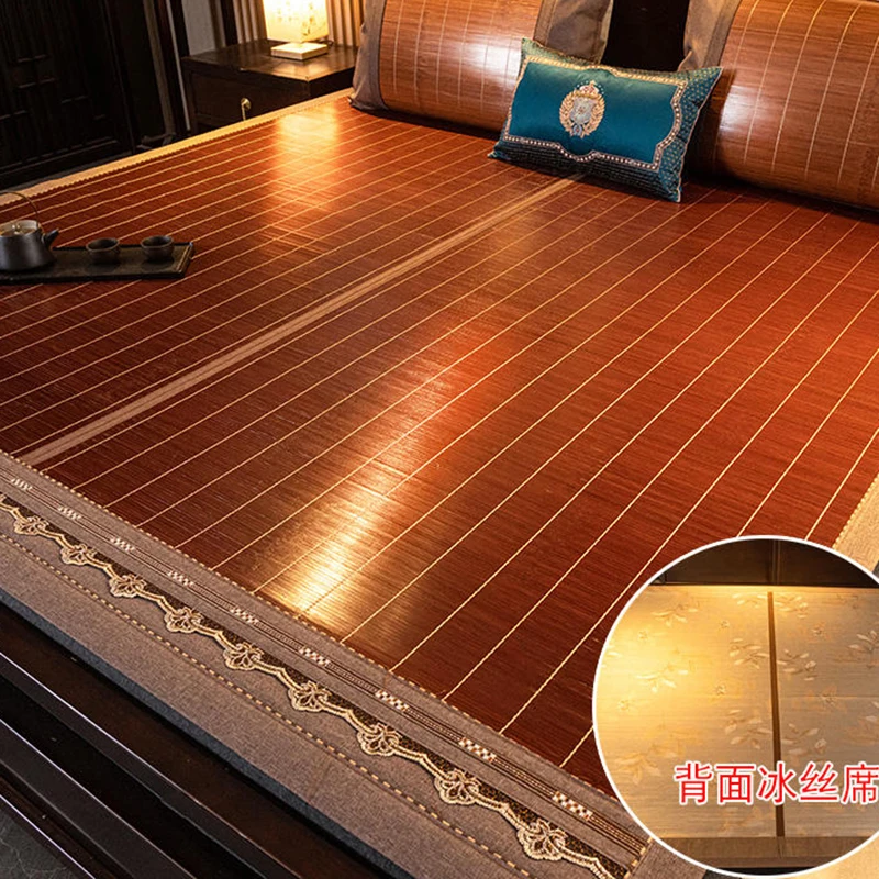 Mat Bamboo mat double-sided foldable winter and summer household straw mat summer ice silk mat dormitory bed mat
Mat Bamboo mat double-sided foldable winter and summer household straw mat summer ice silk mat dormitory bed mat