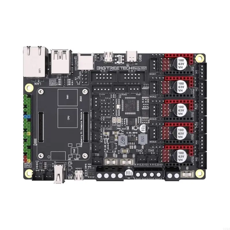 634A 32 -битная плата управления работой для поддержки CB1 для принтера Motherboards Klipper
634A 32 -битная плата управления работой для поддержки CB1 для принтера Motherboards Klipper