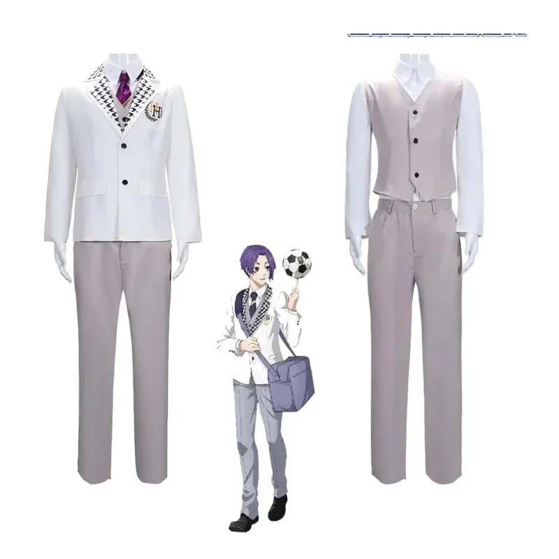 Костюм аниме Bluelock Reo Mikage, одежда для мужчин, карнавальный костюм, университетская форма, спортивная одежда, повседневная одежда для мальчиков 5f 5ftu^
Костюм аниме Bluelock Reo Mikage, одежда для мужчин, карнавальный костюм, университетская форма, спортивная одежда, повседневная одежда для мальчиков 5f 5ftu^