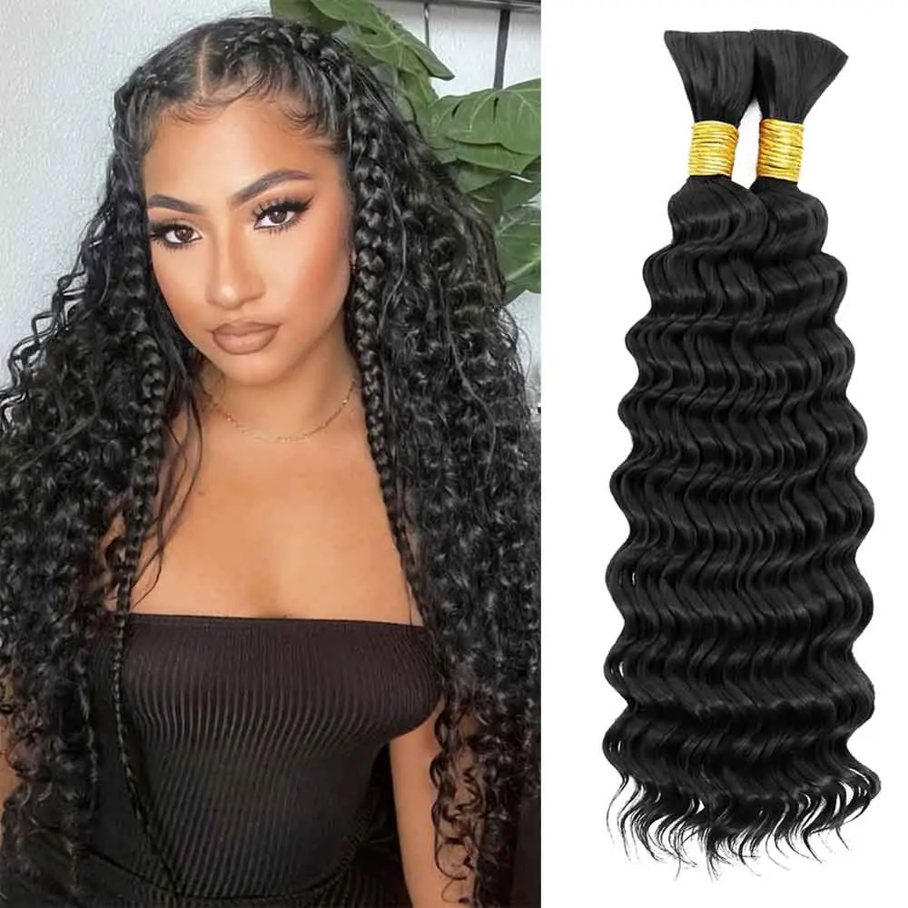 Bulk Human Hair For Braiding Wet And Wavy No Weft Double Drawn Burmese Boho Braids Human Hair Extensions Water Wave 2 Bundle
Bulk Human Hair For Braiding Wet And Wavy No Weft Double Drawn Burmese Boho Braids Human Hair Extensions Water Wave 2 Bundle