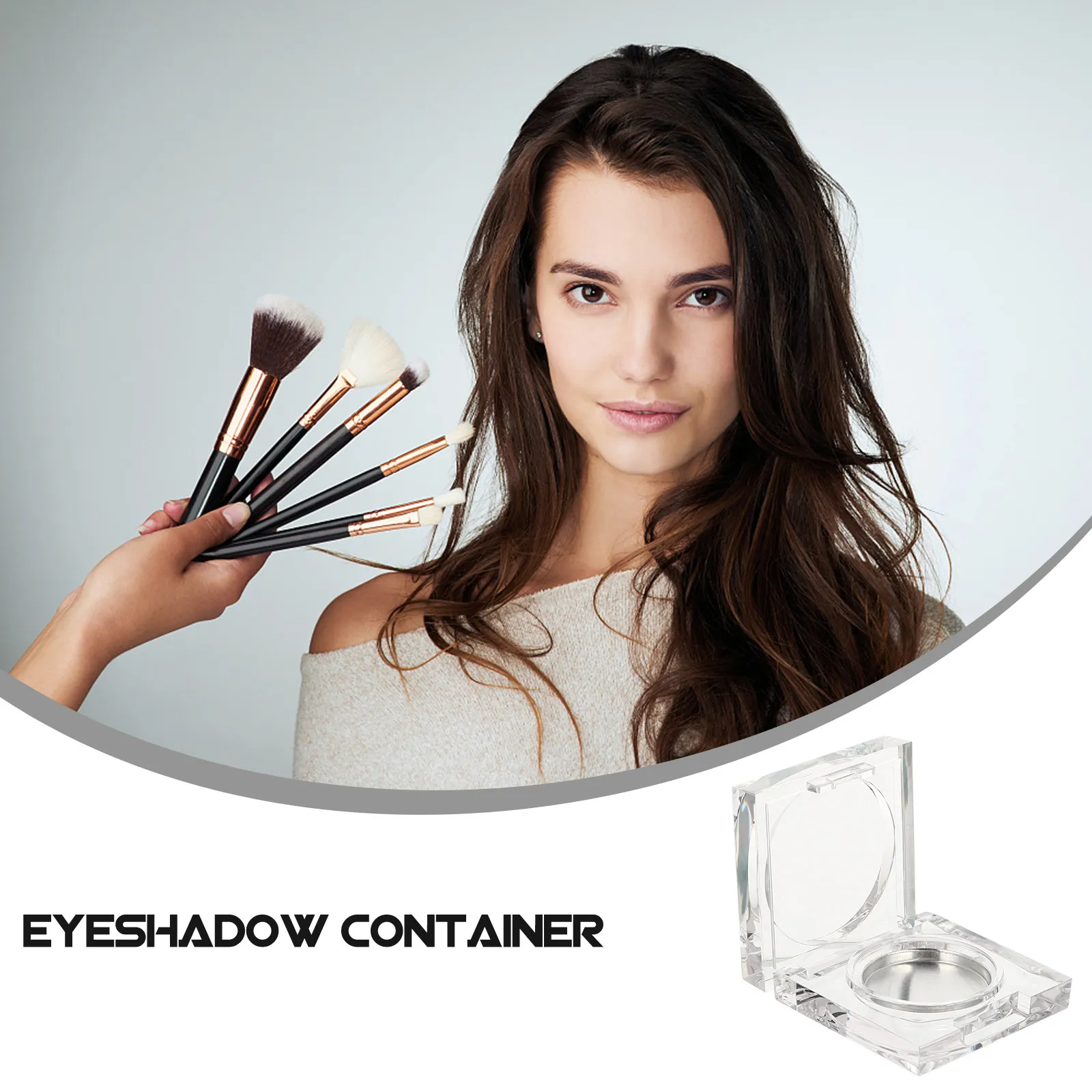 6 шт. прозрачных многоразовых контейнеров для теней и румян, портативные компактные футляры для хранения косметики для путешествий и дома
6 шт. прозрачных многоразовых контейнеров для теней и румян, портативные компактные футляры для хранения косметики для путешествий и дома