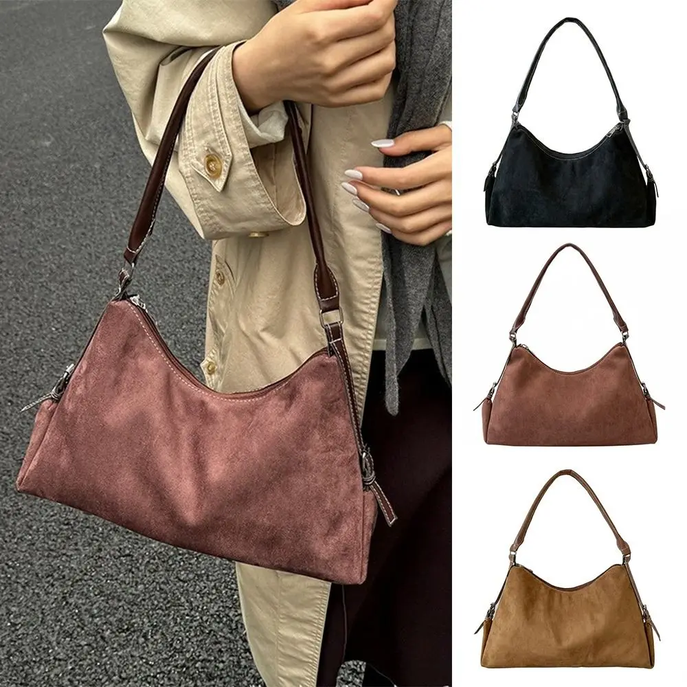 Fashion Suede Leather Boston Bag Soft Matte Large Capacity Tote Handbag Solid Color Women's Handbag Women
Fashion Suede Leather Boston Bag Soft Matte Large Capacity Tote Handbag Solid Color Women's Handbag Women