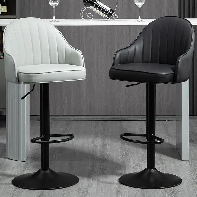 Modern Luxury Leather Bar Stool Chair Counter Stools for Kitchen Outdoor & Hotel PU Material
Modern Luxury Leather Bar Stool Chair Counter Stools for Kitchen Outdoor & Hotel PU Material