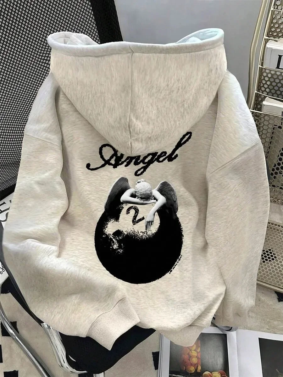 Mystical - Styled Pure Cotton Hoodie Showcasing A Resting Angel Design - A Stylish Pick for Alternative Fashion Lovers
Mystical - Styled Pure Cotton Hoodie Showcasing A Resting Angel Design - A Stylish Pick for Alternative Fashion Lovers