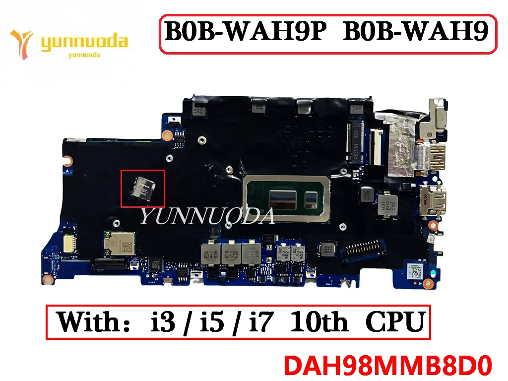 Материнская плата dahmb8d0 для ноутбука Huawei Matebook D15 BoB-WAH9P BoB-WAH9 с i3 i5 i7 10-го ЦП 2 Гб GPU 8 Гб RAM 100% протестирована
Материнская плата dahmb8d0 для ноутбука Huawei Matebook D15 BoB-WAH9P BoB-WAH9 с i3 i5 i7 10-го ЦП 2 Гб GPU 8 Гб RAM 100% протестирована
