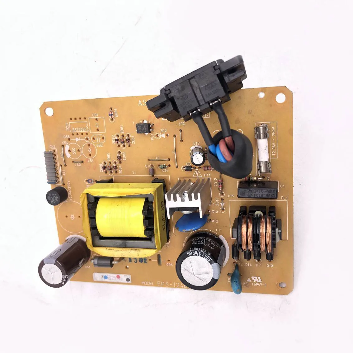 CD81 220V Power supply board C698 EPS-124E fits for EPSON T1100 T1110 ME1100 C1100 WF1100 B1100 L1300 et14000
CD81 220V Power supply board C698 EPS-124E fits for EPSON T1100 T1110 ME1100 C1100 WF1100 B1100 L1300 et14000