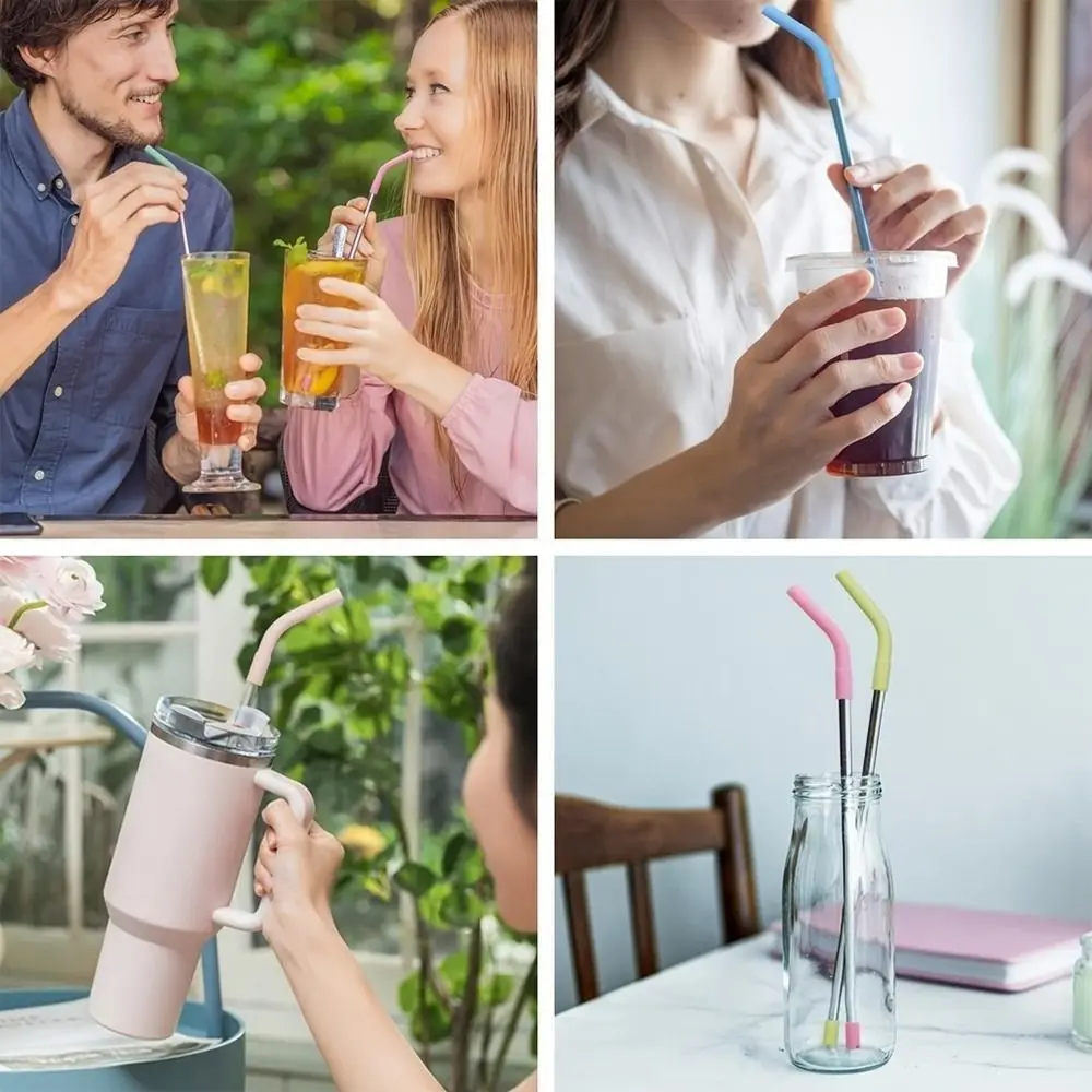 6Pcs Drink Blender Stick Drinking Straws Nozzle Drinkware Universal Straw Head Colorful Tea Coffee Juice Silicone Suction Nozzle
6Pcs Drink Blender Stick Drinking Straws Nozzle Drinkware Universal Straw Head Colorful Tea Coffee Juice Silicone Suction Nozzle