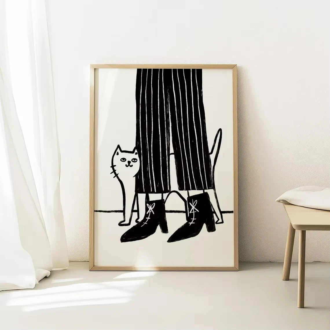 Cat & Striped Pants 500/1000/1200/2000 PCS Jigsaw Puzzles Family Activity Relaxing Games for Room Home Decor Gift Frameless
Cat & Striped Pants 500/1000/1200/2000 PCS Jigsaw Puzzles Family Activity Relaxing Games for Room Home Decor Gift Frameless