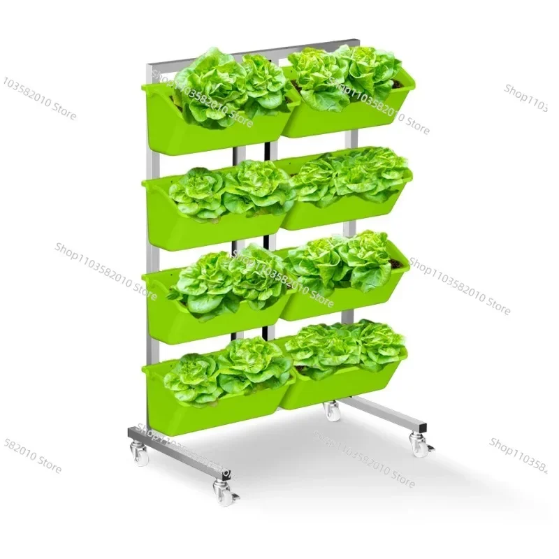 Indoor Vegetable and Herb Home Garden Seedling Planting Plastic Flower Pots Kit
Indoor Vegetable and Herb Home Garden Seedling Planting Plastic Flower Pots Kit