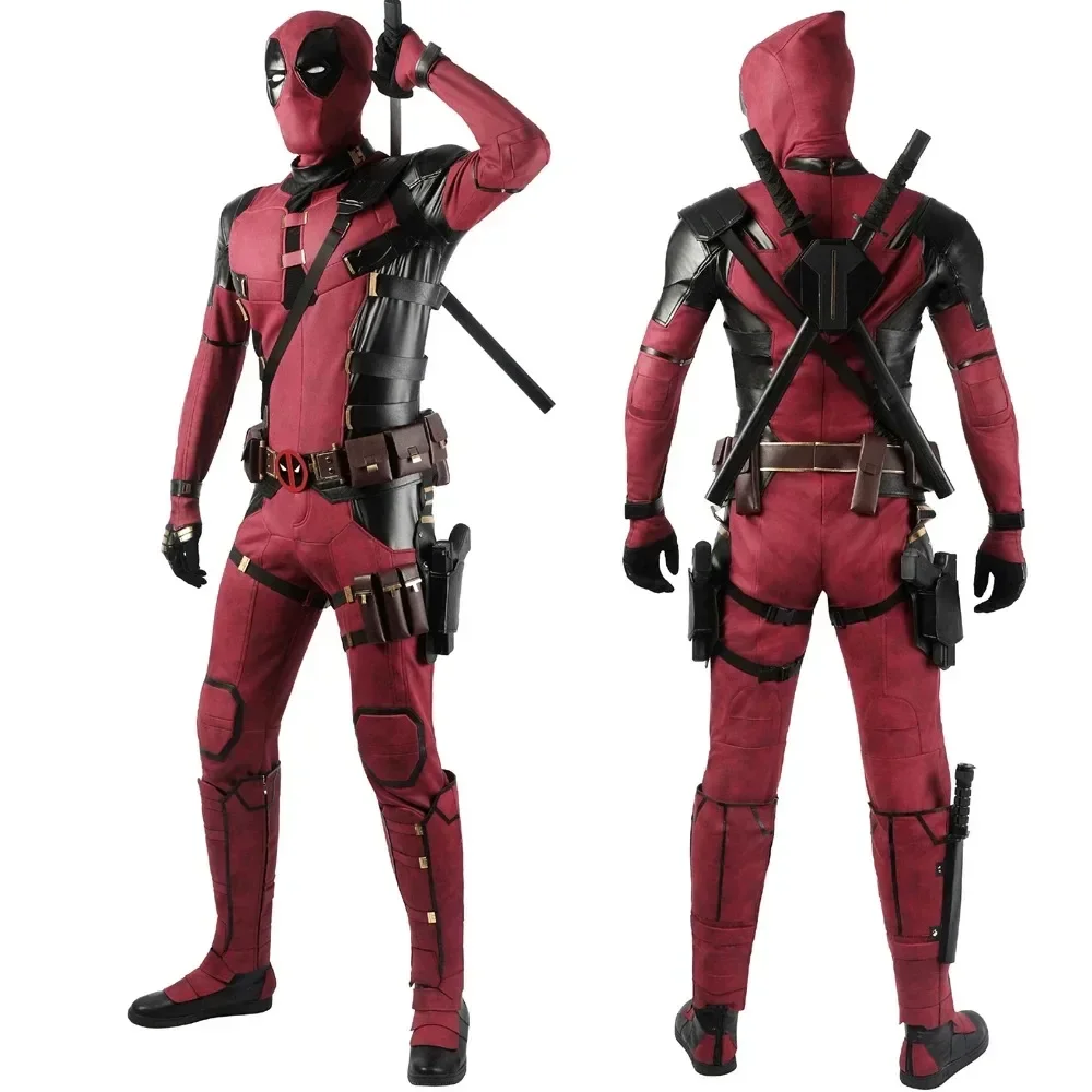 Adult Man Wade Wilson Cosplay Costume High Quality Jumpsuit Headgear Outfit Full Set and Individual Items Are Sold Custom Size
Adult Man Wade Wilson Cosplay Costume High Quality Jumpsuit Headgear Outfit Full Set and Individual Items Are Sold Custom Size