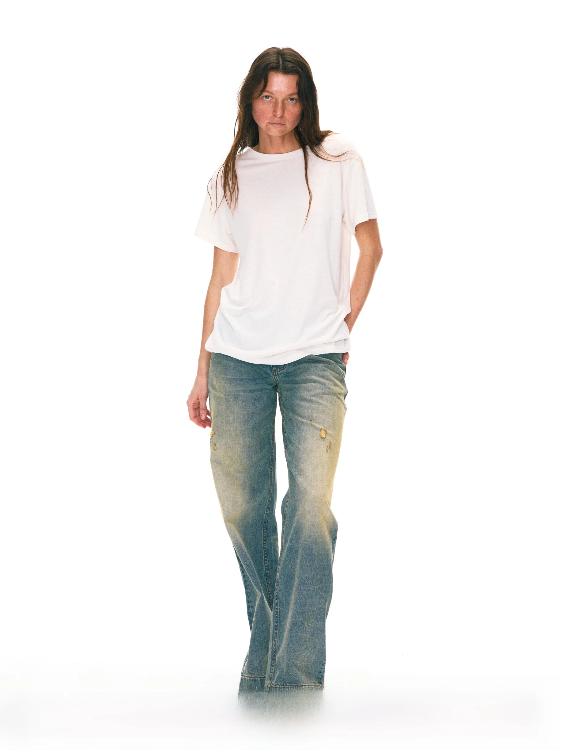 Alight Then Soft Clouds Wide Shoulder Loose Short Sleeve Long T-Shirt Women's Casual Summer Thin Polyester Linen Blend T-Shirt
Alight Then Soft Clouds Wide Shoulder Loose Short Sleeve Long T-Shirt Women's Casual Summer Thin Polyester Linen Blend T-Shirt