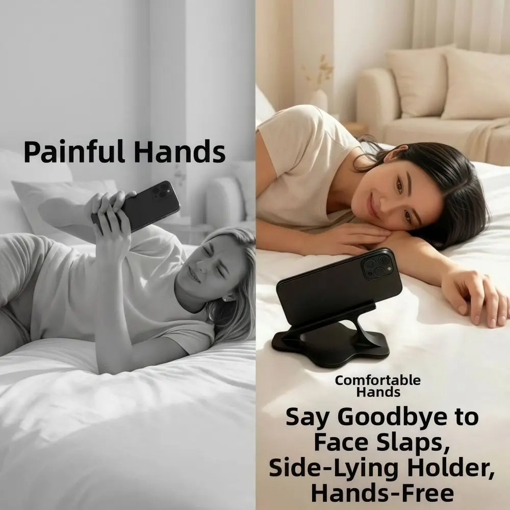 3D Printing Side-lying Phone Holder No Arm Pressure Sturdy Lazy Phone Stand Portable Plastic Horizontal Phone Holder Bed Sofa
3D Printing Side-lying Phone Holder No Arm Pressure Sturdy Lazy Phone Stand Portable Plastic Horizontal Phone Holder Bed Sofa