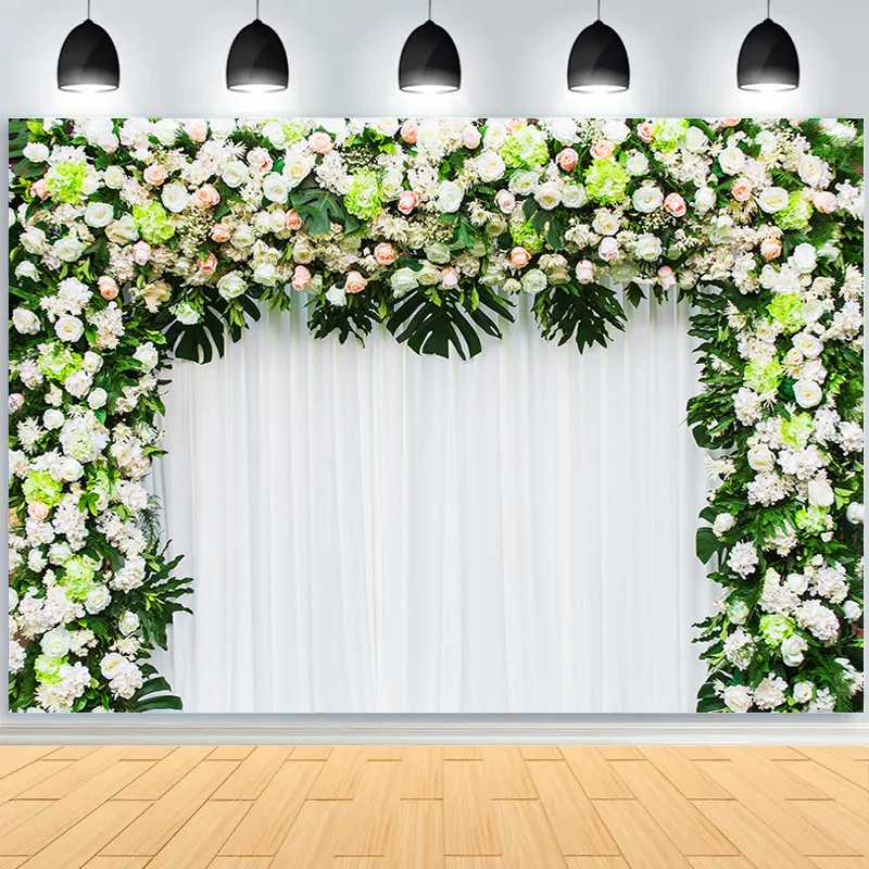 Wedding Scene Arch Flower Photography Backdrops Props Flora Curtain Valentine's Day Decors Theme Photo Studio Background FL-14
Wedding Scene Arch Flower Photography Backdrops Props Flora Curtain Valentine's Day Decors Theme Photo Studio Background FL-14