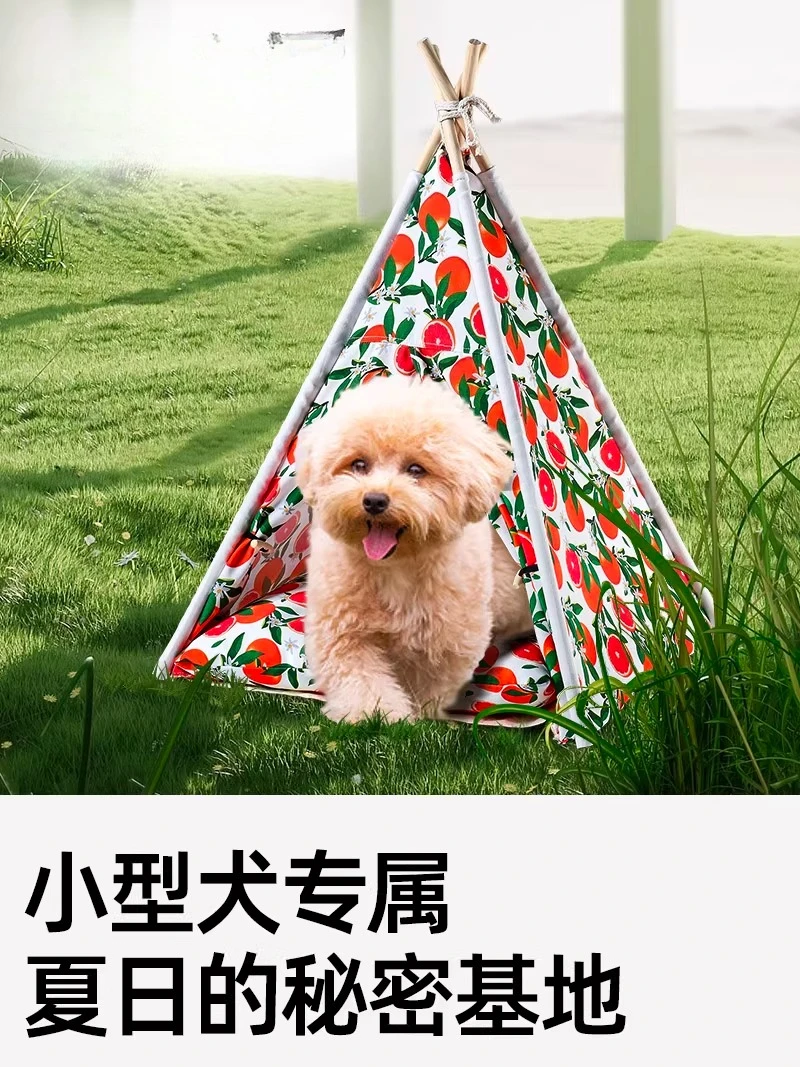 Tent nest semi-closed kennel sleeping mat can be dismantled and washed for all seasons, small dog
Tent nest semi-closed kennel sleeping mat can be dismantled and washed for all seasons, small dog