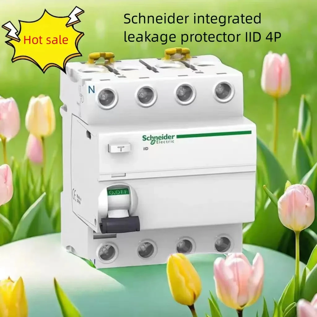 Schneider Electric ilD electromagnetic residual current device iID 2P 4P 25A 40A 63A 80A 100A 30mA leakage current iID 2P 4P
Schneider Electric ilD electromagnetic residual current device iID 2P 4P 25A 40A 63A 80A 100A 30mA leakage current iID 2P 4P