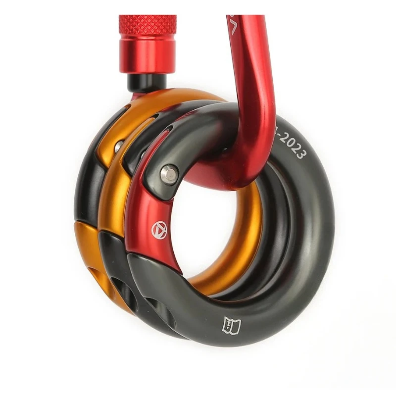 23kN Openable Gated Ring, 7075 Aluminum Multi-Directional Outdoor Climbing Ring for Rope Access & Height Safety
23kN Openable Gated Ring, 7075 Aluminum Multi-Directional Outdoor Climbing Ring for Rope Access & Height Safety