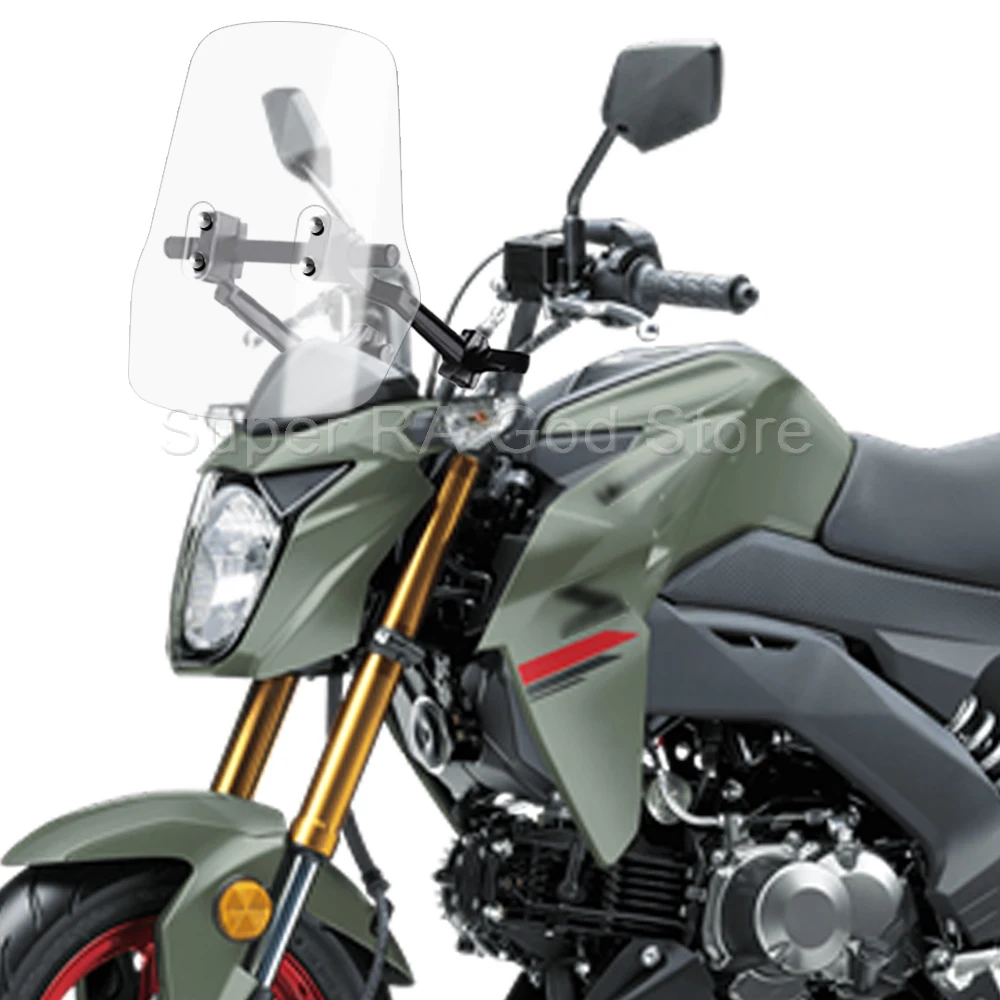 For Z125 PRO 2023 Motorcycle Adventure windscreen Windscreen portable navigation stand
For Z125 PRO 2023 Motorcycle Adventure windscreen Windscreen portable navigation stand