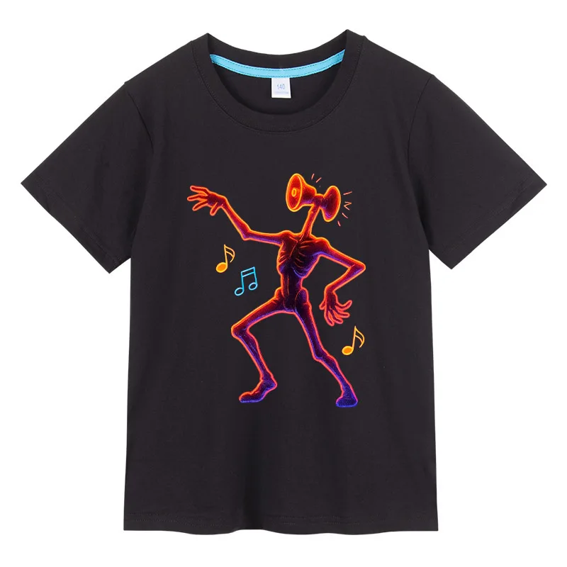 Siren Head Printing Kids Breathable Short Sleeve T-Shirt - Cotton Round Neck Toddler Tees for Boys Girls Daily Wear 3-12 years
Siren Head Printing Kids Breathable Short Sleeve T-Shirt - Cotton Round Neck Toddler Tees for Boys Girls Daily Wear 3-12 years