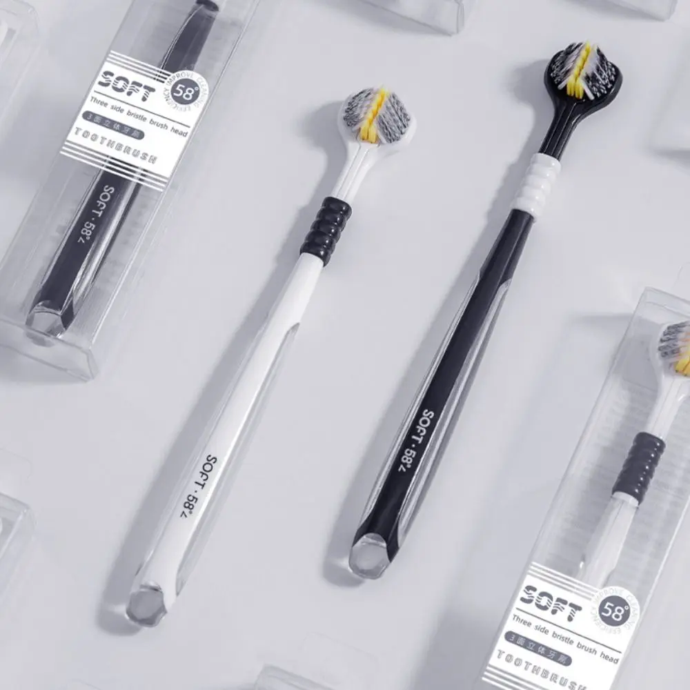 Hot U-shaped Three Sided Toothbrush 3D Fully Wrapped Soft Bristled Cleaning Brush Gift Adult Household Tooth Care for Daily Use
Hot U-shaped Three Sided Toothbrush 3D Fully Wrapped Soft Bristled Cleaning Brush Gift Adult Household Tooth Care for Daily Use