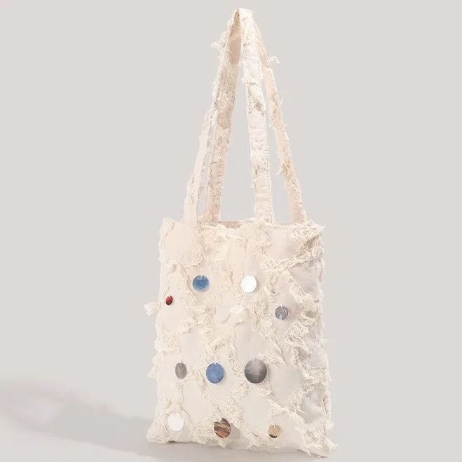Winter 2025 New Single Shoulder Bag Tassel Canvas Casual Versatile Underarm Commuting Boho Style Tote Bags
Winter 2025 New Single Shoulder Bag Tassel Canvas Casual Versatile Underarm Commuting Boho Style Tote Bags