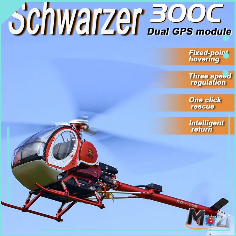 Schweizer Jczk 300C Helicopter High Simulation Metal RC Toy Remote Control Aircraft Compatible with Align 450L 470 380 H2
Schweizer Jczk 300C Helicopter High Simulation Metal RC Toy Remote Control Aircraft Compatible with Align 450L 470 380 H2