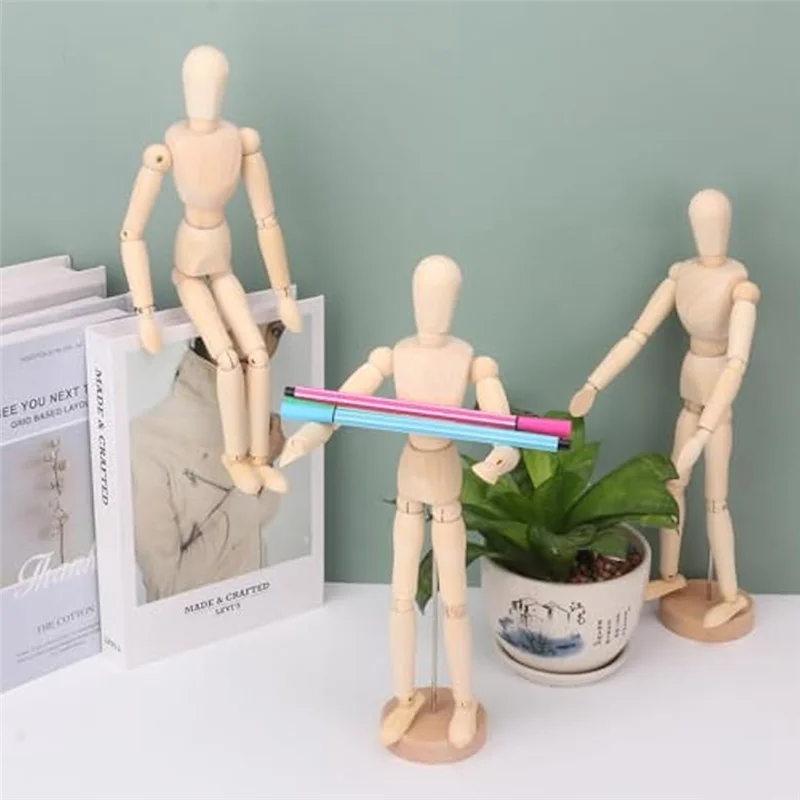 5Pack Art Figure Model-12Inch Wooden Mannequin,Flexible Drawing Mannequin For Sketching,Painting & Posable Figure Design
5Pack Art Figure Model-12Inch Wooden Mannequin,Flexible Drawing Mannequin For Sketching,Painting & Posable Figure Design