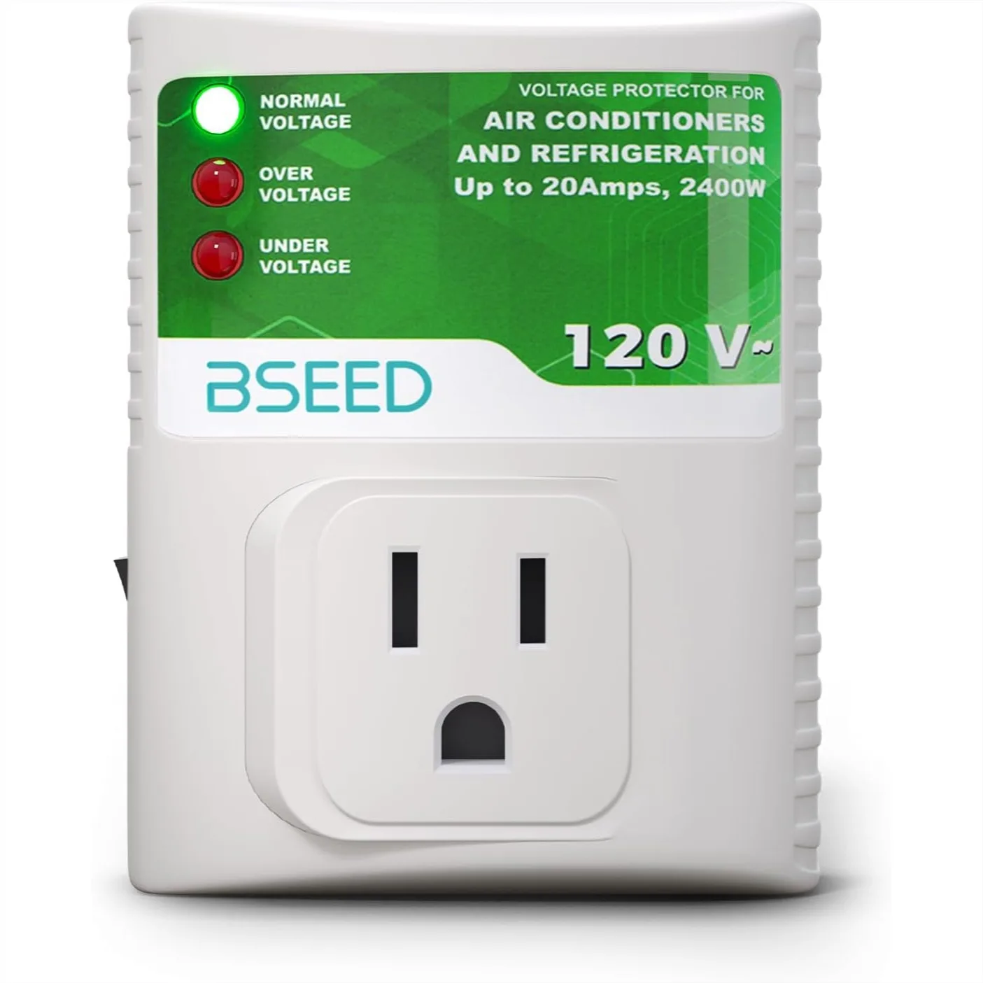 Surge Protector for Refrigerator 20Amp, 120VAC 2400Watts Wall Plug for TV Computer Washing Machine Freezer Home Appliances with
Surge Protector for Refrigerator 20Amp, 120VAC 2400Watts Wall Plug for TV Computer Washing Machine Freezer Home Appliances with