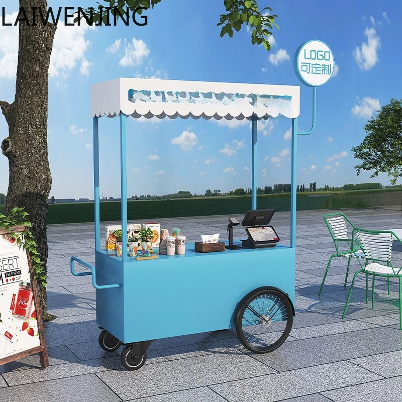 HLZ Handcart Stall Fried Snack Cart for Selling Milk Tea Coffee Fried Skewers Oden 
HLZ Handcart Stall Fried Snack Cart for Selling Milk Tea Coffee Fried Skewers Oden