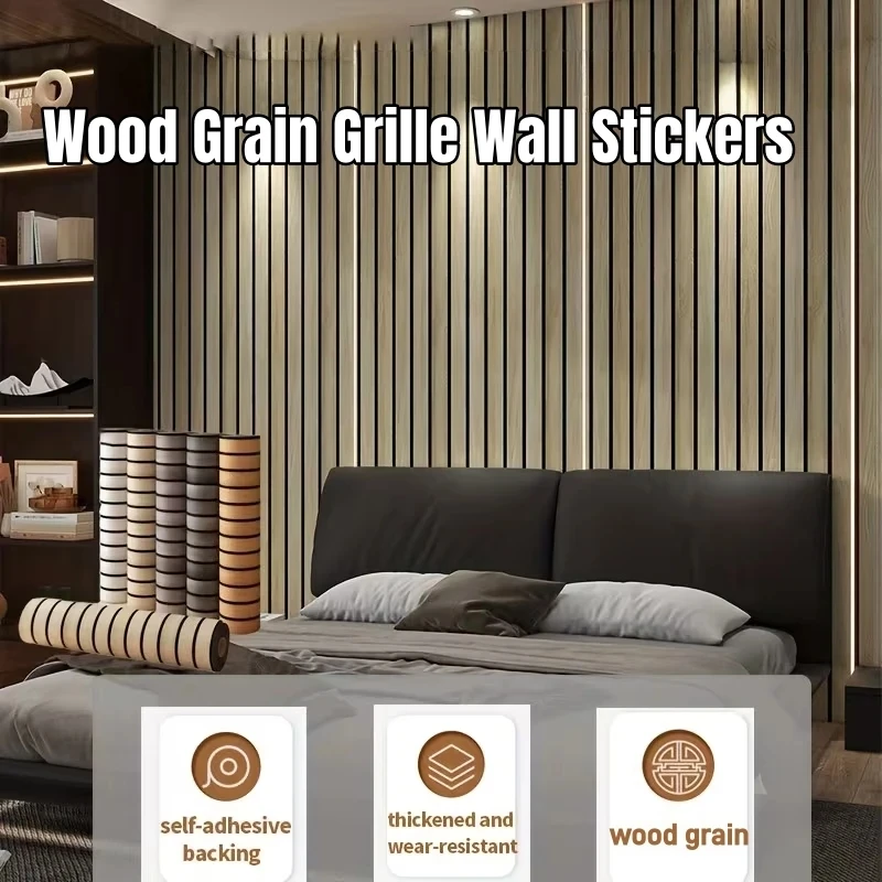 Faux Grid Self-Adhesive Wall Sticker Thicken Wood Texture for Bedroom Foam Wallpaper Decor Living Room Background Wall Panel DIY
Faux Grid Self-Adhesive Wall Sticker Thicken Wood Texture for Bedroom Foam Wallpaper Decor Living Room Background Wall Panel DIY