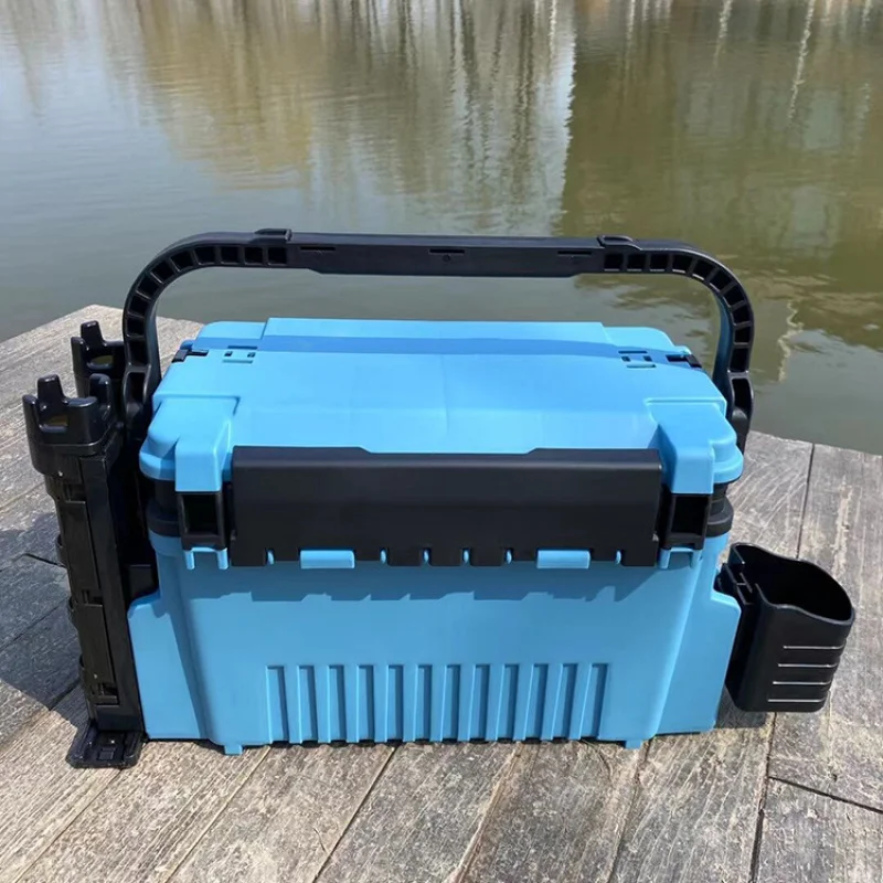 Multifunctional Thickened Large Capacity Fishing Lure Tackle Box Seatable Storage Case for Outdoor Saltwater Rock Angling
Multifunctional Thickened Large Capacity Fishing Lure Tackle Box Seatable Storage Case for Outdoor Saltwater Rock Angling