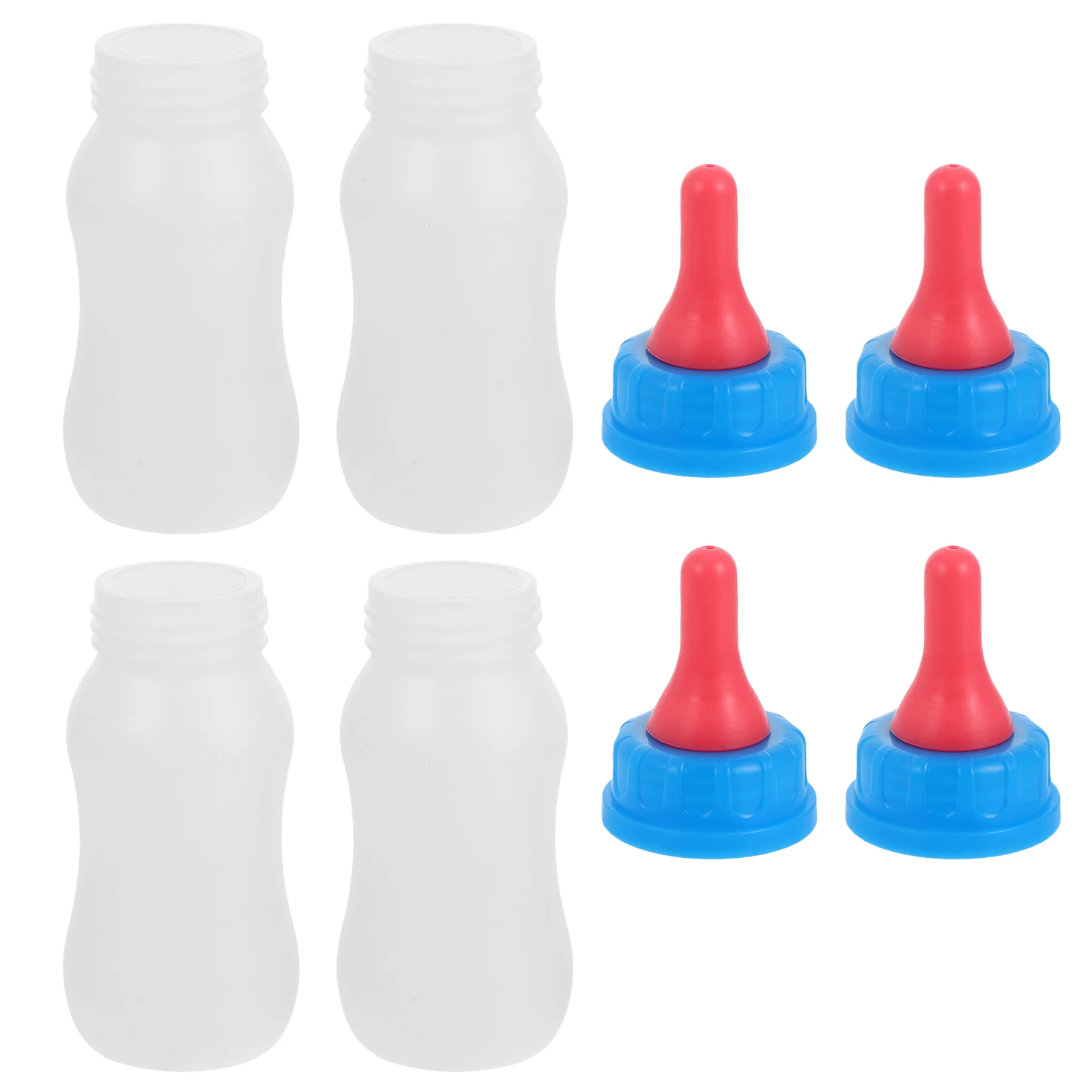 4pcs Animal Milk For Small Livestock Piglets Lambs Sheep Reusable Portable Feeding Bottle Farmhouse Milk Dispenser Calf Nursing 
4pcs Animal Milk For Small Livestock Piglets Lambs Sheep Reusable Portable Feeding Bottle Farmhouse Milk Dispenser Calf Nursing
