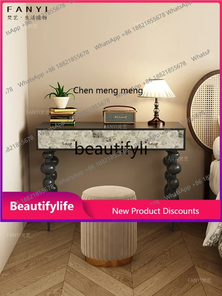 CC Cream Style Makeup Table Dressing Table Storage Cabinet Integrated High-End Solid Wood Dressing Table
CC Cream Style Makeup Table Dressing Table Storage Cabinet Integrated High-End Solid Wood Dressing Table