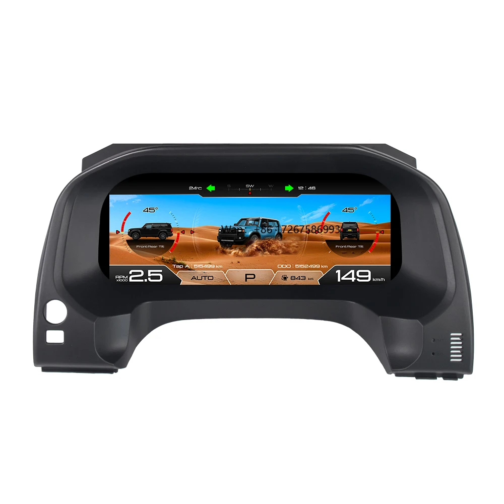New Upgrade Linux LCD Display Digital Dashboare for Prado 2010-2023 Digital Instrument Cluster LCD Screen Car Dashboard
New Upgrade Linux LCD Display Digital Dashboare for Prado 2010-2023 Digital Instrument Cluster LCD Screen Car Dashboard