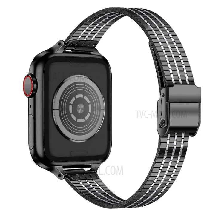 14mm Seven Beads Stainless Steel Watch Strap Dual Buckle Bracelet for Apple Watch Series 10 46mm / Ultra 2 Ultra 49mm / 9 8 7 45
14mm Seven Beads Stainless Steel Watch Strap Dual Buckle Bracelet for Apple Watch Series 10 46mm / Ultra 2 Ultra 49mm / 9 8 7 45