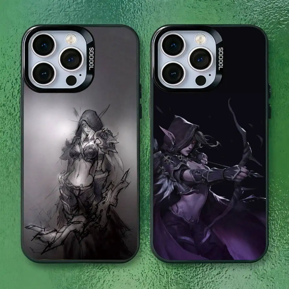 S-Sylvanas W-Windrunner Phone Case For iPhone 17,16,15,14,13,12,11 Plus,Pro Max,XS,Colorful Silver Phone case Funda Cover
S-Sylvanas W-Windrunner Phone Case For iPhone 17,16,15,14,13,12,11 Plus,Pro Max,XS,Colorful Silver Phone case Funda Cover