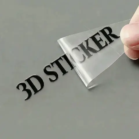 50PCS Stickers Custom Personalized Stickers Logo Transfer Sticker Wedding Labels 3D UV DTF Customized Brand Name DIY Car Bottle