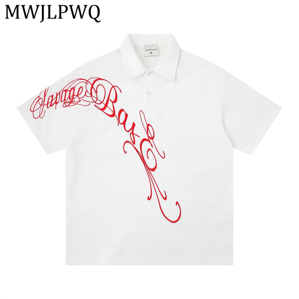 MWJLPWQ Graffiti Embroidered Letter Shirt Men's American Short Sleeve Top Summer Ins Street Style Lapel Loose Fit Clothing 15182
MWJLPWQ Graffiti Embroidered Letter Shirt Men's American Short Sleeve Top Summer Ins Street Style Lapel Loose Fit Clothing 15182