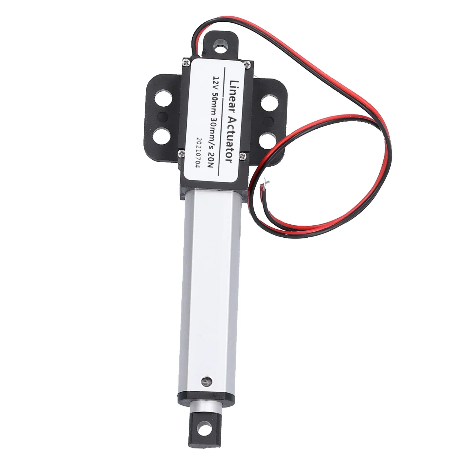 Linear Actuator 50mm 12v DC Low Noise Internal Limit Switch Mini Electric Linear Actuator Motor for AutomotiveIndustry30mm/s-20N
Linear Actuator 50mm 12v DC Low Noise Internal Limit Switch Mini Electric Linear Actuator Motor for AutomotiveIndustry30mm/s-20N